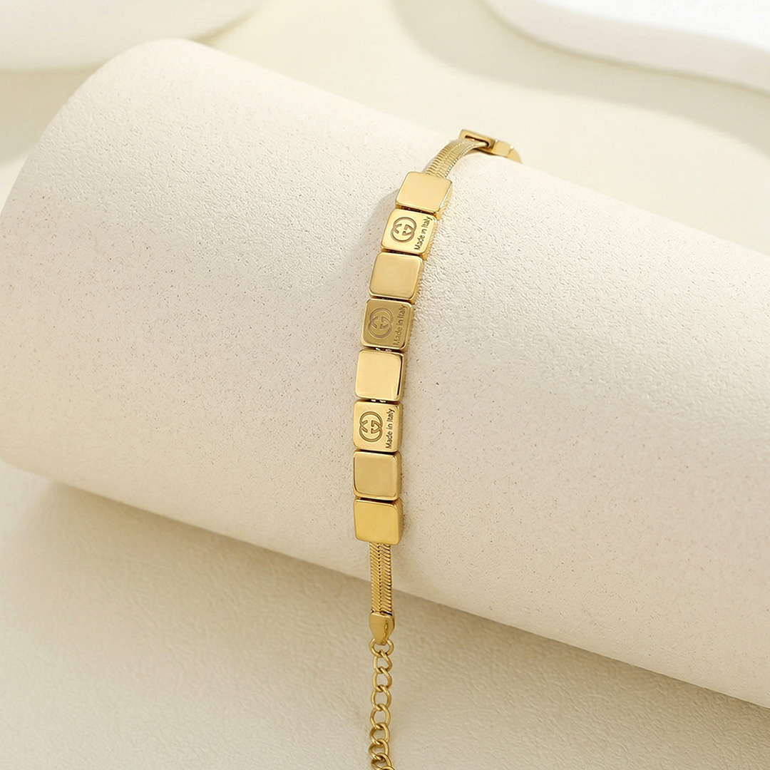 Geometric Square Bracelet