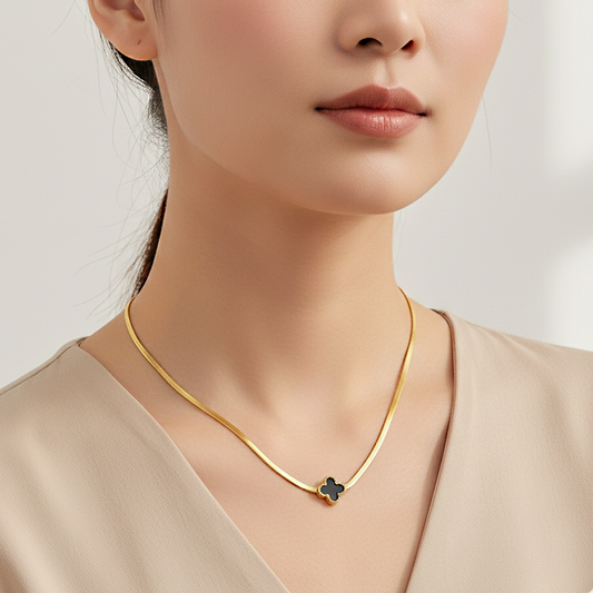 Gold Van Cleef locket