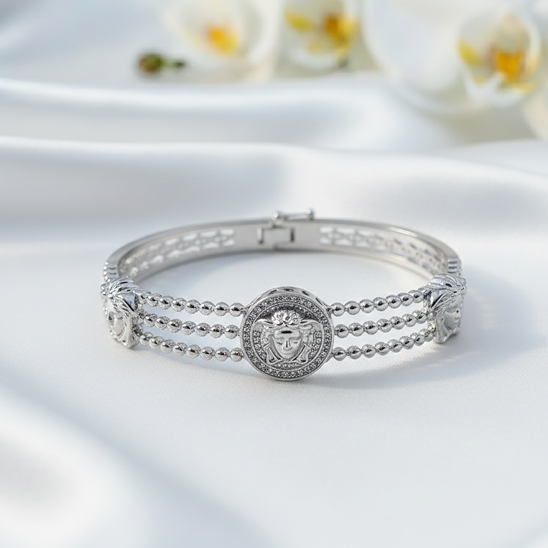 Imperial Crest Link Bangle