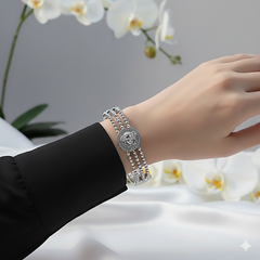 Imperial Crest Link Bangle