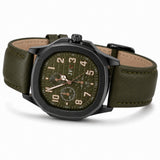 Olive Green Chronograph Watch