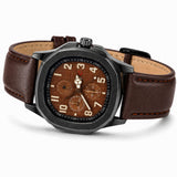 Brown Chronograph Watch