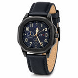 Jet Black Chronograph Watch