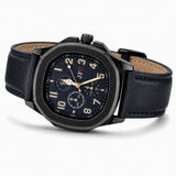 Jet Black Chronograph Watch