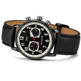 Black Chronograph Watch