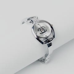 Ladies Elegant Silver Bracelet Watch