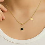 Layered Cleef Charm
