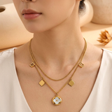 White Cleef Medallion