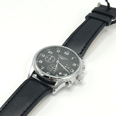 Longines Black Dial Chronograph Watch