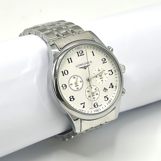 White dial watch in Everyco
 |  chronograph watch Pakistan
