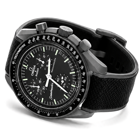 Luxury Black Chronograph Sports Watch
