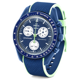 Luxury Blue Sports Chronograph Watch