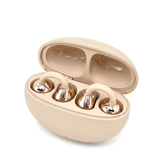 M91 Wireless Earbuds – Beige Edition