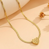 Monogram Heart Pendant