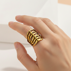 Gold Statement Ring