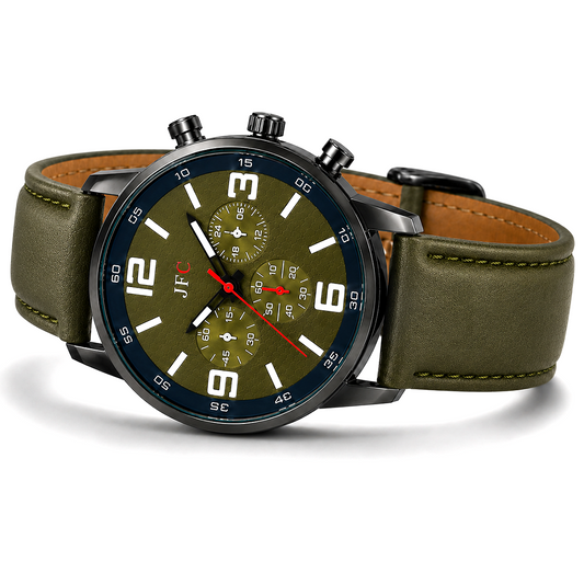 Olive Drift Chronograph Watch