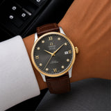 Omega De Ville Co-Axial Black Dial Watch