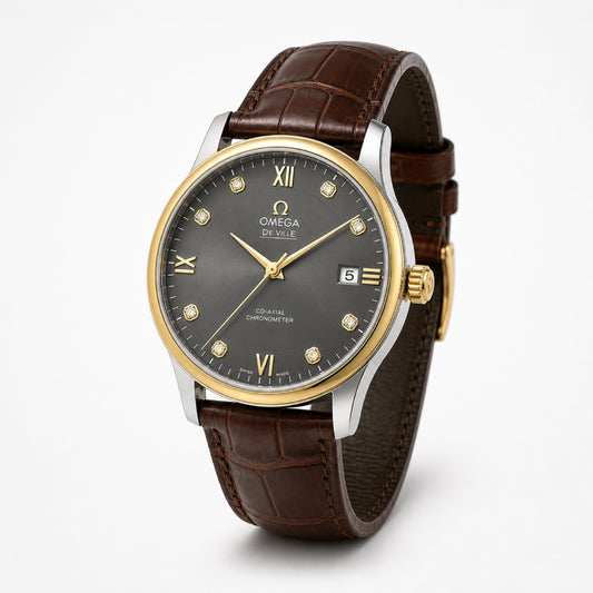 Omega De Ville Co-Axial Black Dial Watch