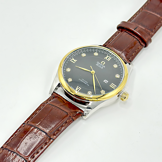 Omega De Ville Co-Axial Black Dial Watch
