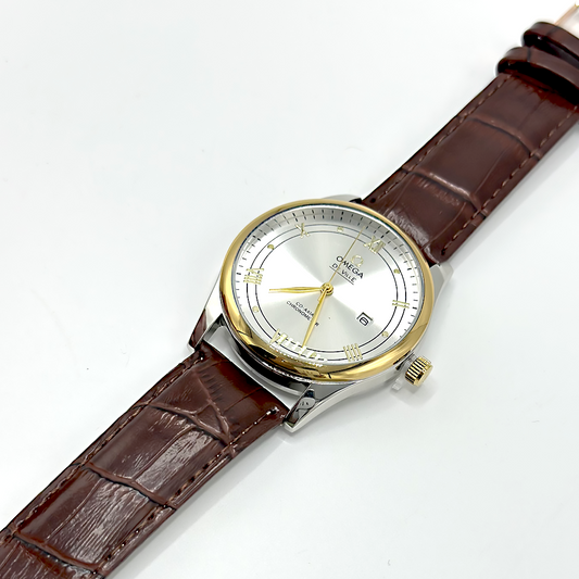 Omega De Ville Co-Axial White Dial Watch