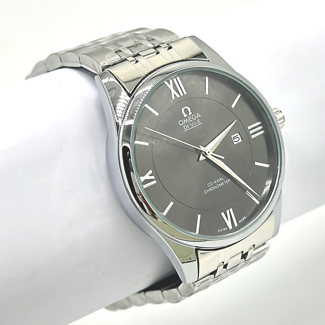 Omega Grey Roman Watch
