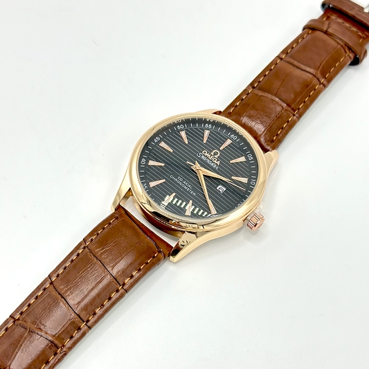 Omega Seamaster Rose Gold Watch