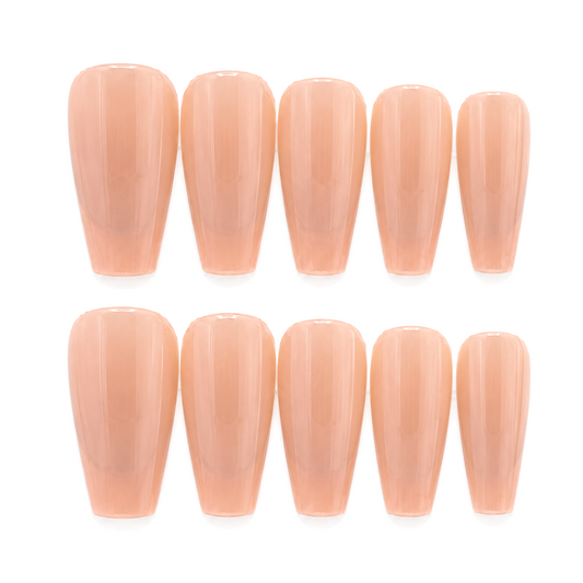 Peach Nude Press-On Nails