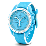 Premium Sky Blue Chronograph Sports Watch