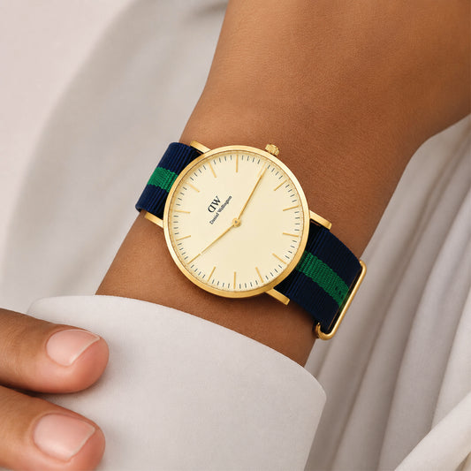 Prestige Green Stripe Watch