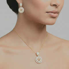 Radiant Medallion Jewelry Set
