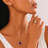 Red Locket Set