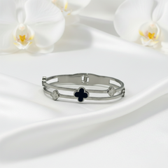 Refined Clover Bangle