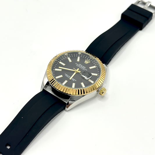 Rolex - Black Diamond Dial Watch