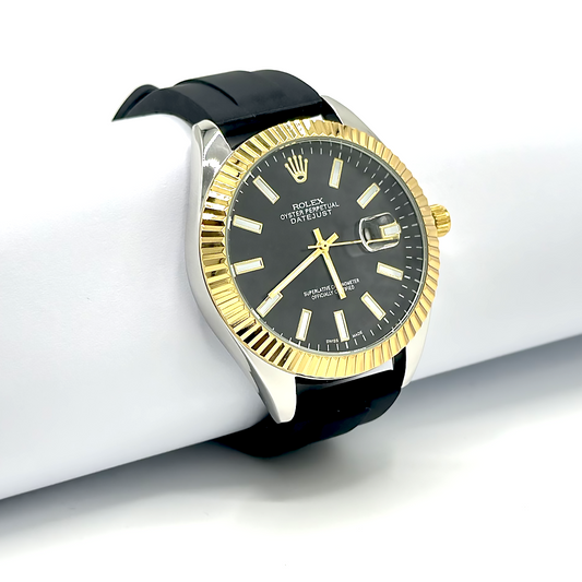 Rolex - Black Diamond Dial Watch