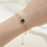Roman Charm Gold Bracelet