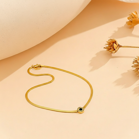 Roman Numeral Anklet