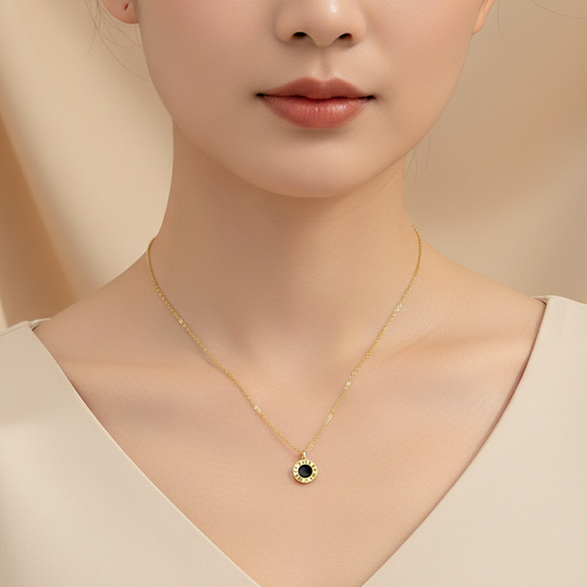 Roman Numeral locket