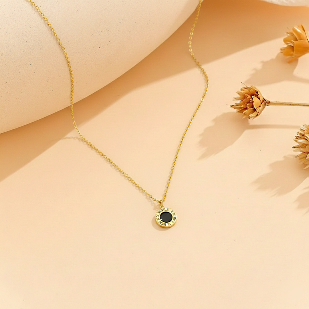 Roman Numeral locket