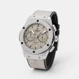 Silver-Tone Chronograph Watch  Description