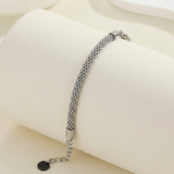 Silver Mesh Bracelet