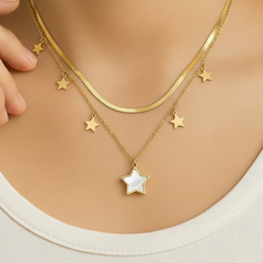Star Layered Necklace