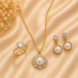 Sun Pearl Jewelry Set