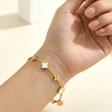 White Clover Bracelet