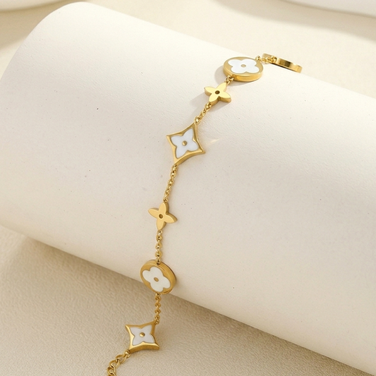 White Clover Bracelet