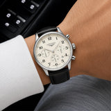 White Dial Chronograph Watch