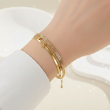 Layered Star Bracelet