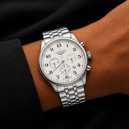 White Dial Chronograph Watch