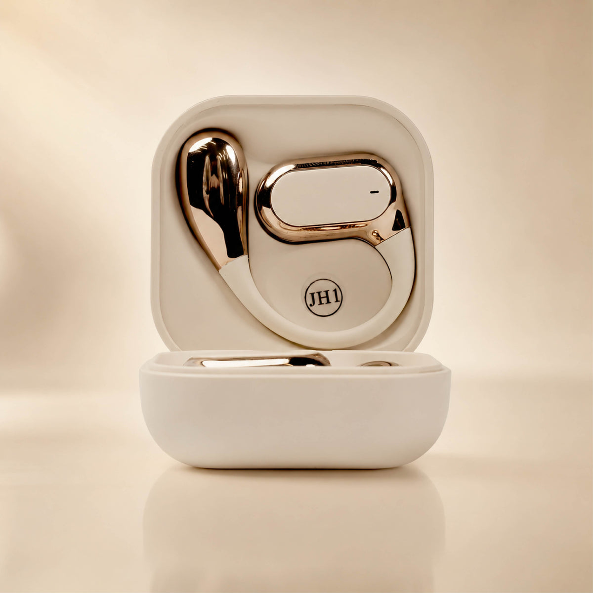 Stylish Q22 CYXG Beige Wireless Earbuds
