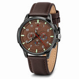 Stealth Brown Chronograph Watch