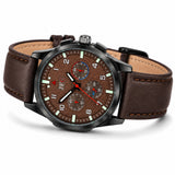 Stealth Brown Chronograph Watch